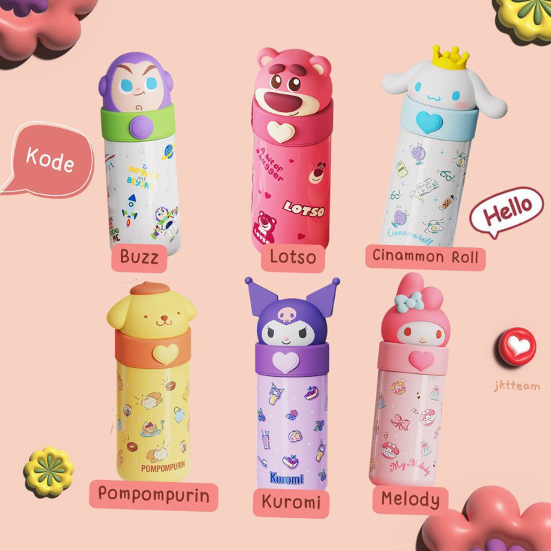 Botol Minum Tumblr Anak Sanrio