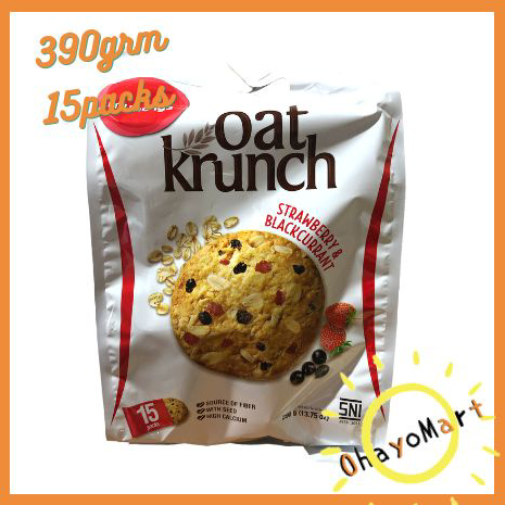 

Baru Munchys Oat Krunch/ Cookies/ Biscuits oat/ Cookies coklat/ cookies strawberry /cookies hazelnut 417g
