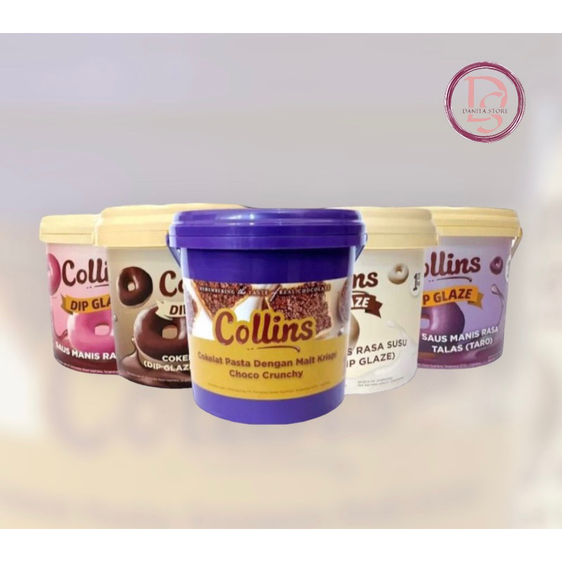 

[BALI] - Collins Dip Glaze All Varian isi 1 Kg