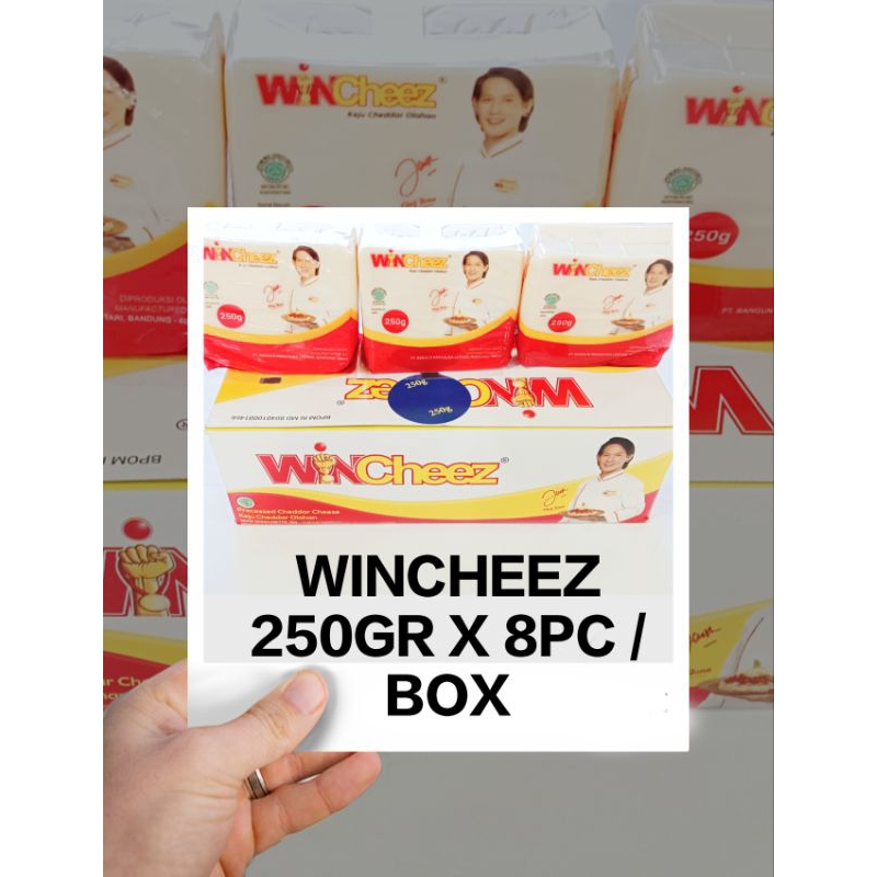 

KEJU PARUT WINCHEEZ CHEDDAR 8PC @250GR/CHEESE CHEDDAR