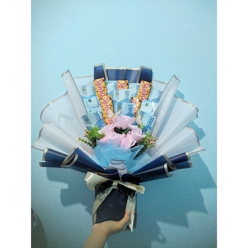 

Money Bouquet ll Buket uang ll Buket wisuda ll Free Packing