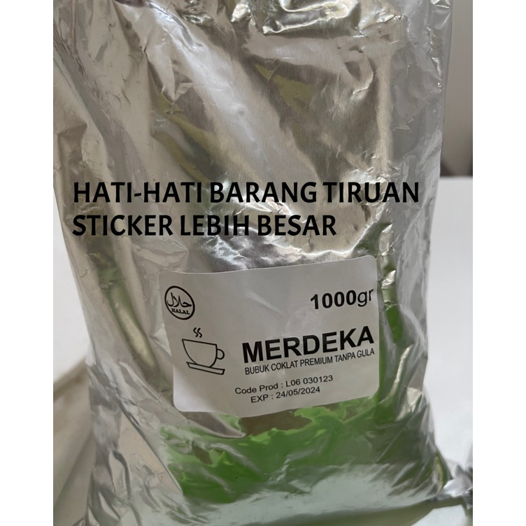 

➯✽✷ Bubuk COKLAT Merdeka (Mas Ical) 1.000GR