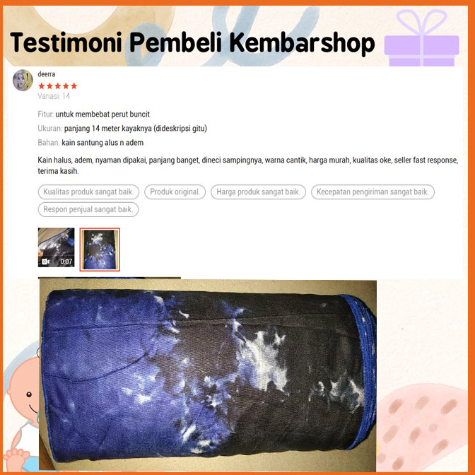 [ART.  J3E5] bengkung modern bengkung santung bengkung belly binding bengkung andien aneka motif