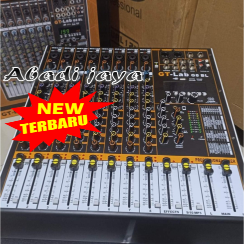 mixer gt lab g8 bl gtlab g8bl 8 channel original NEW COMPRESSOR