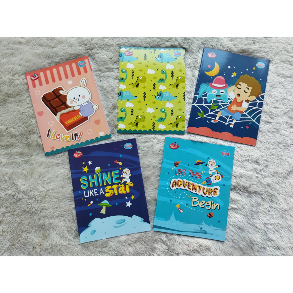 

5PCS BUKU TULIS SIDU ISI 58 LEMBAR - SINAR DUNIA BUKU CATATAN SEKOLAH