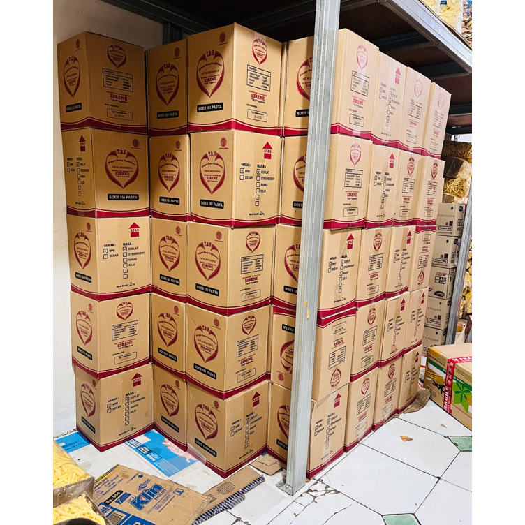 

Ready Stock SOES COKLAT LUMER 250GR / SOES COKLAT MELELEH / SOES KERING / ALMA.SNACK