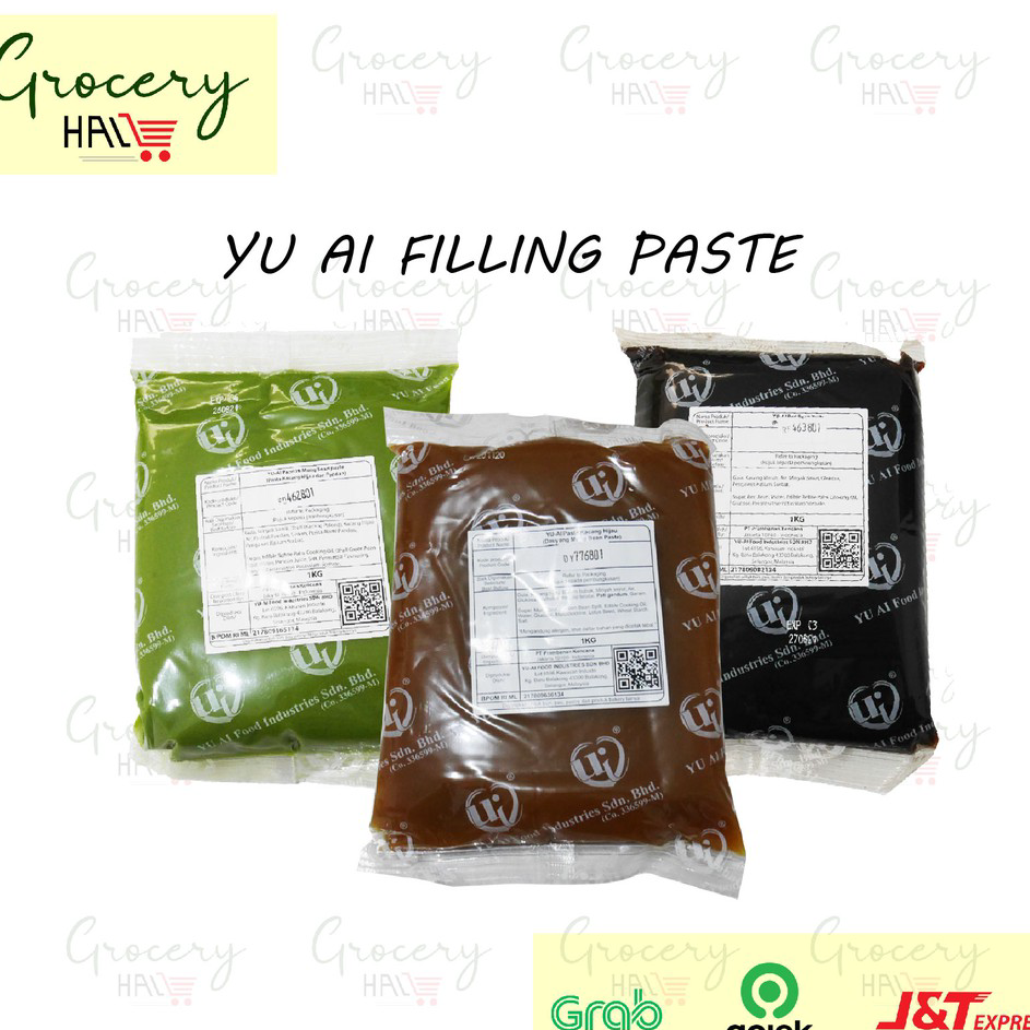 

➸➚✣ YU-AI FILLING PASTE / PASTA ISIAN ROTI 1 KG ( ISIAN KUE BULAN YUAI )