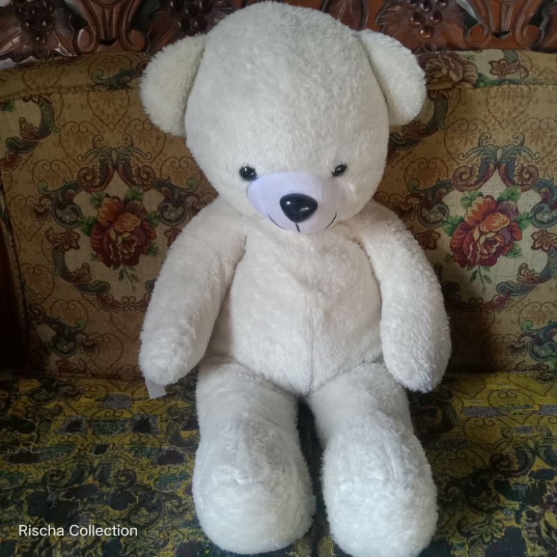 boneka beruang putih prelove jumbo