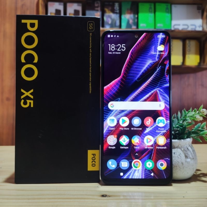 Hp Second Poco X5 5G 8/256GB fullset ori