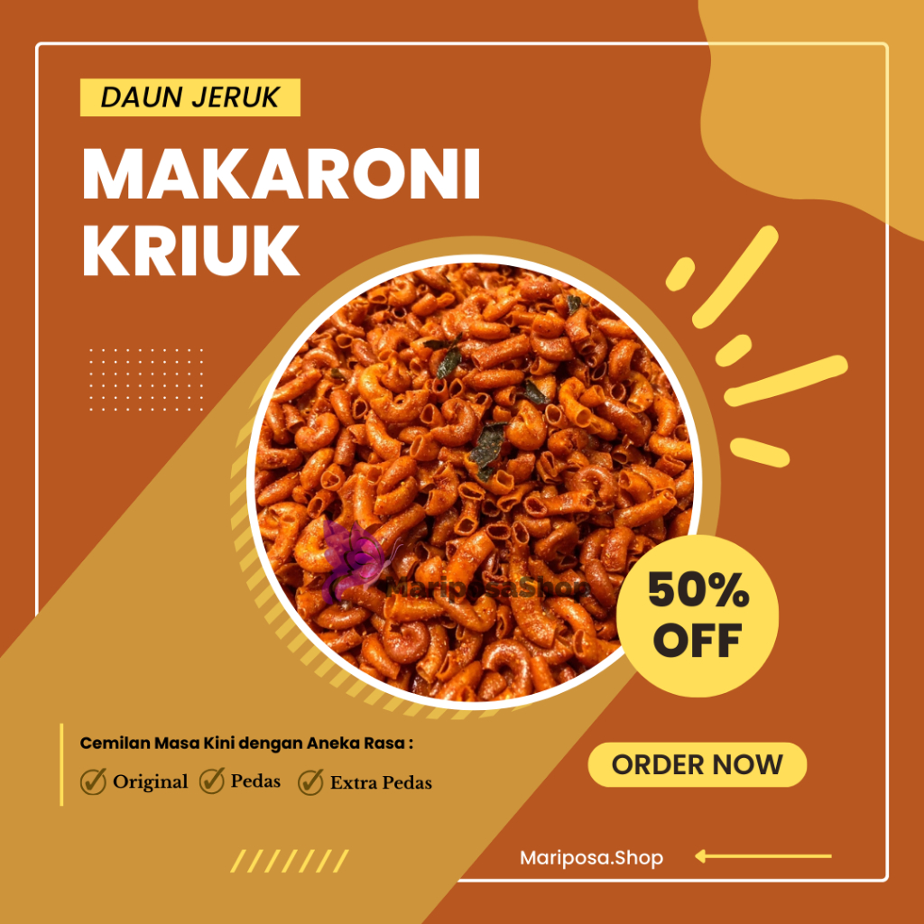 

Cemilan Makaroni Kering Kriuk Cikruh Renyah Tidak Keras Gurih Asin Pedas Enak Extra Daun Jeruk Makanan Ringan Oleh Oleh Khas Tasikmalaya Kemasan Kecil Besar 250gram 500gram 1kg Makaroni Goreng Kecil Renyah Terlaris Termurah Best Seller