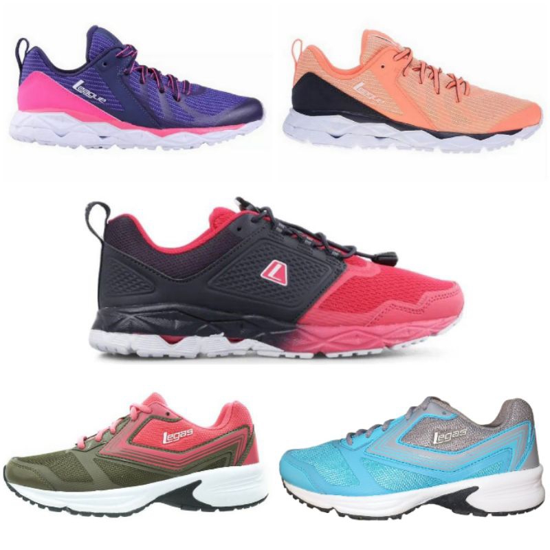 Sepatu League Legas Regulus Vader Nova Running Shoes Cewe Sneakers Wanita Original Murah