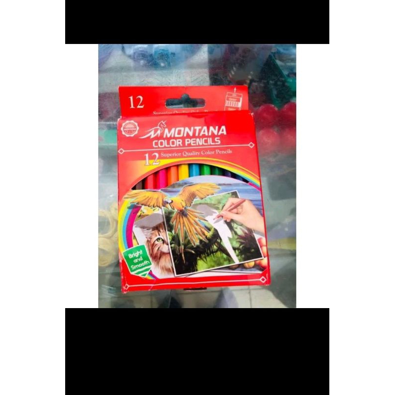 

Pensil warna montana 12 IN pensil color pencils Quality pensil warna