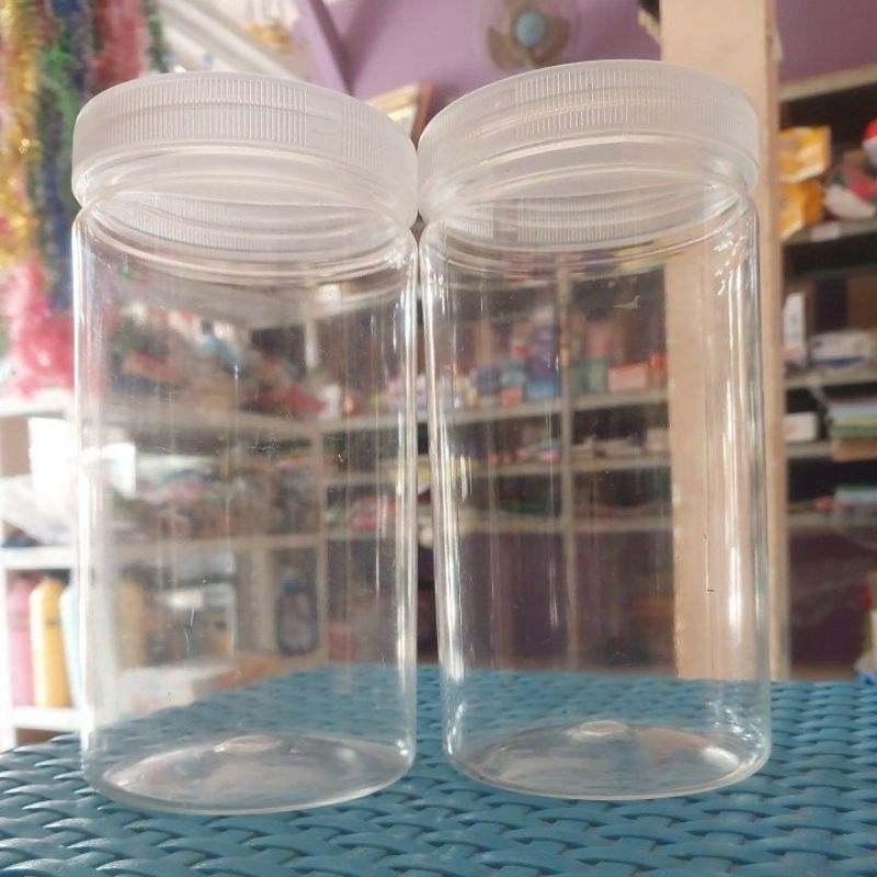 Toples plastik bening tabung 1000ml