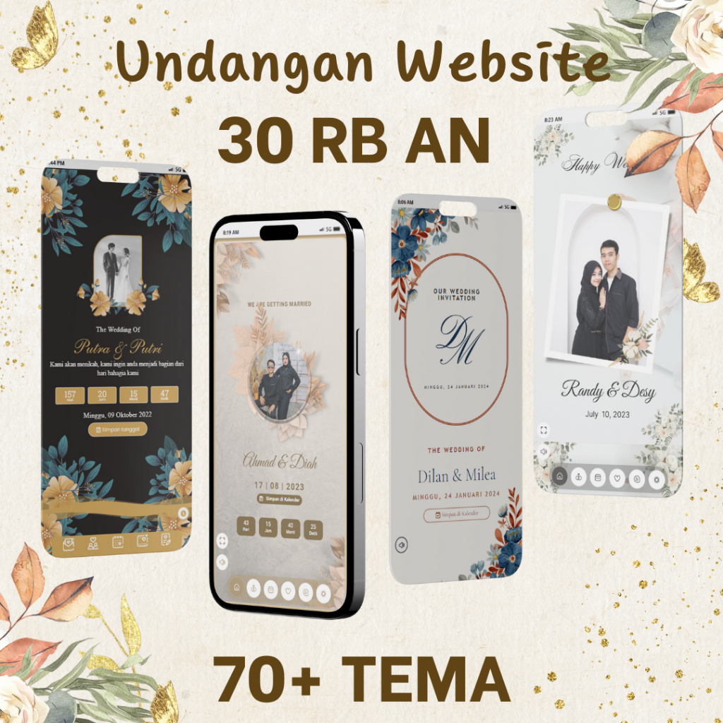 Undangan Digital Website Pernikahan | Undangan Website | Undangan Digital Pernikahan | Undangan Web 