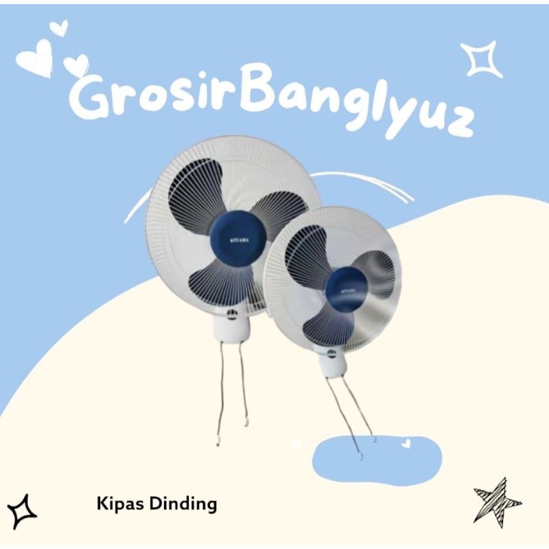 kipas dinding 16 inchi