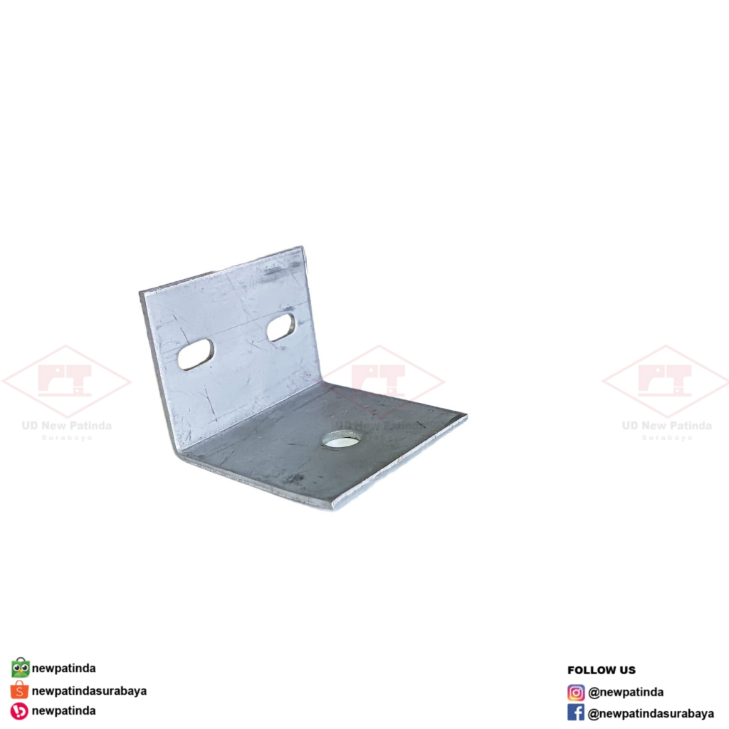 Plat L Dudukan Dinamo Mesin Jahit Obras / Neci Kecil Butterfly Singer