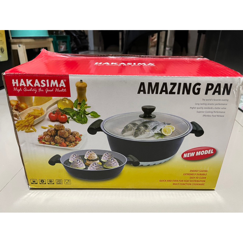 Sale Hakasima Amazing Pan Alat Memasak Multi Fungsi Menumis Mengukus Memanggang Membuat Kue dan Bolu