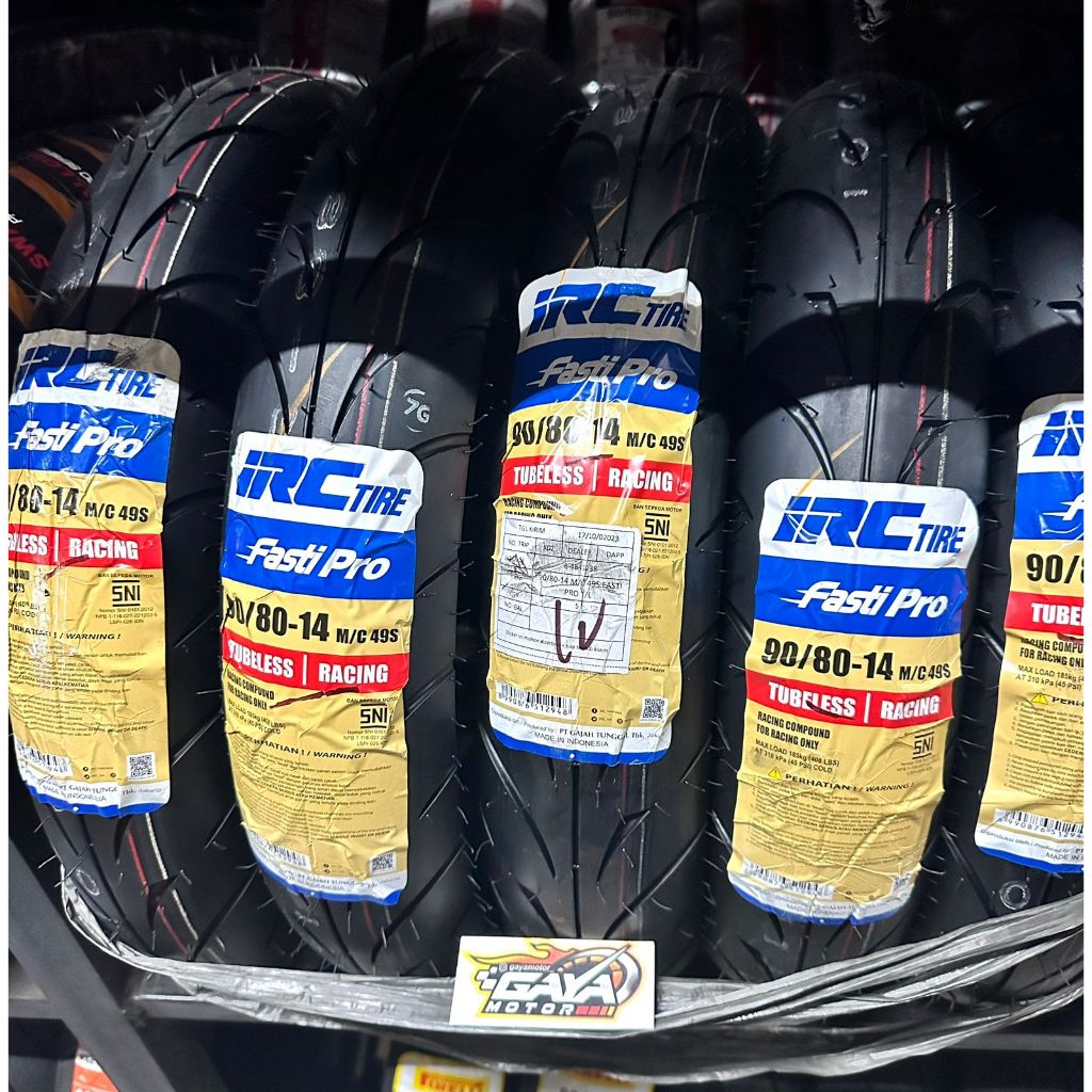 Ban Matic 90/80-14 80/80-14 100/80-14  IRC Racing Fasti Pro / Fasti 2 matic tubeless
