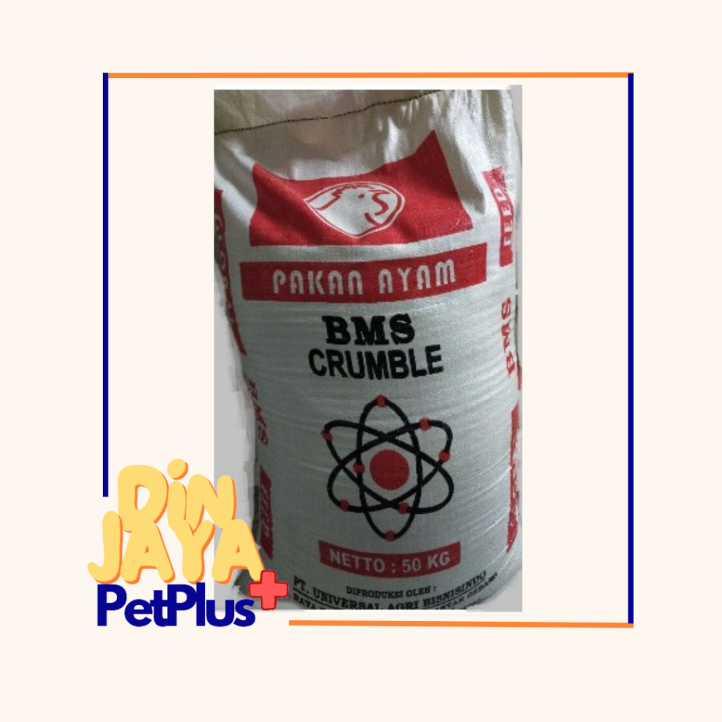 BMS CR (50KG) - PUR BURAS PAKAN AYAM BEBEK CRUMBLE