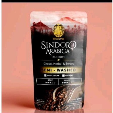 

Kopi Sindoro Arabika Beruang Mas