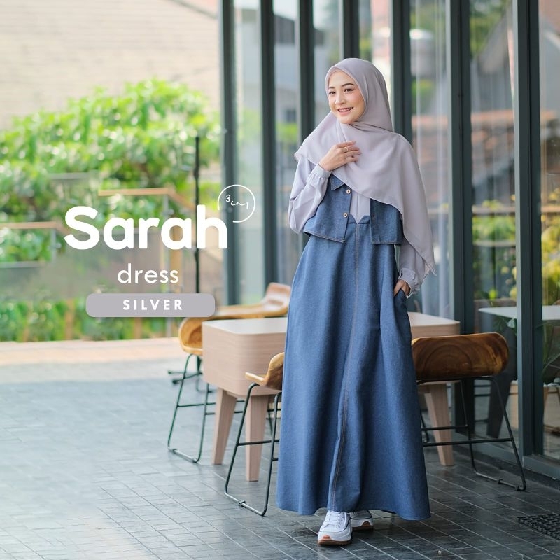 SARAH DRESS//DRESS 3IN1//GAMIS JEANS//GAMIS 3 LOOK