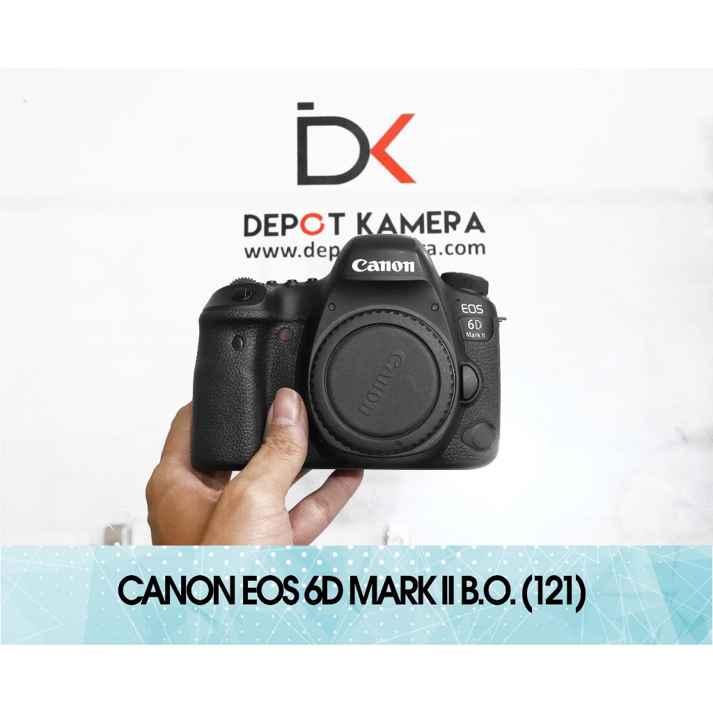 Second - Kamera Canon EOS 6D Mark II Body only kode 121