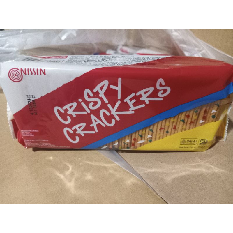 

NISSIN CRISPY CRACKERS 200 GR