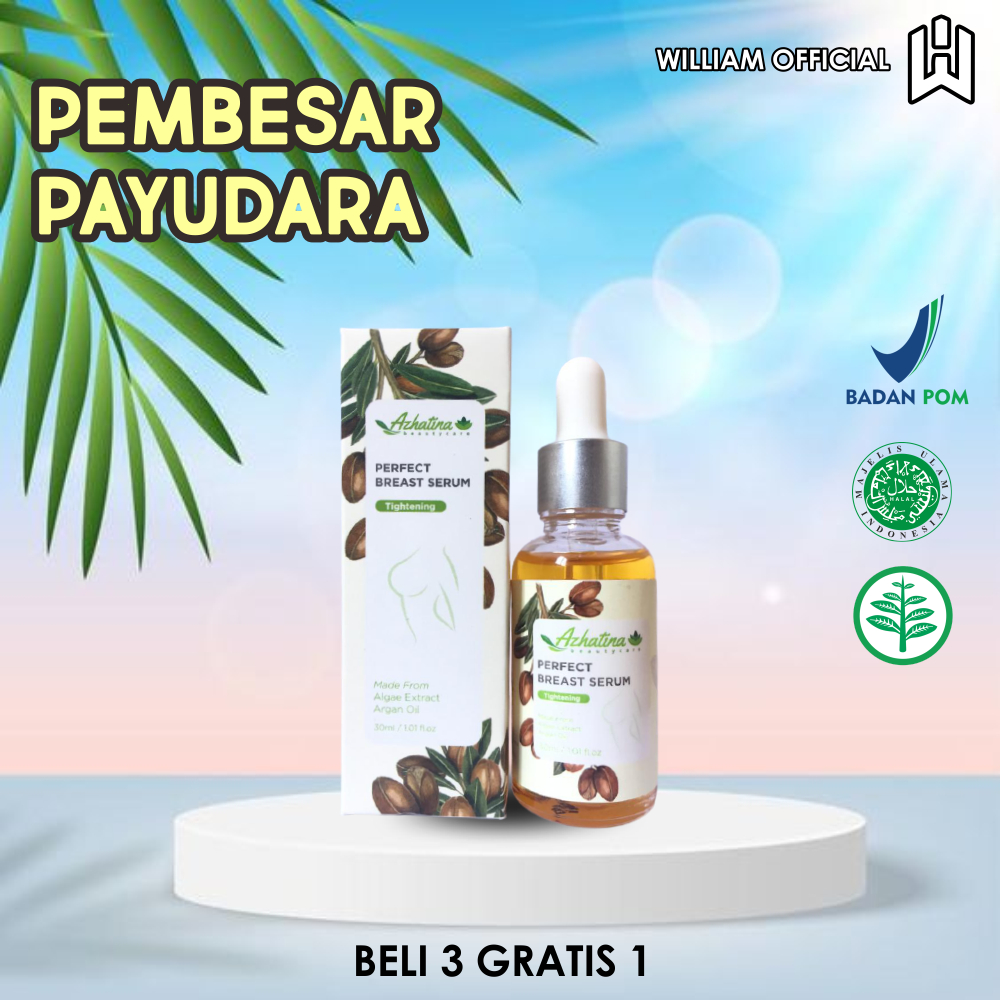 Azhatina Obat Pembesar Payudara Ampuh Permanen Breast Minyak Bulus Pengencang Payudara yg Kendur BPO