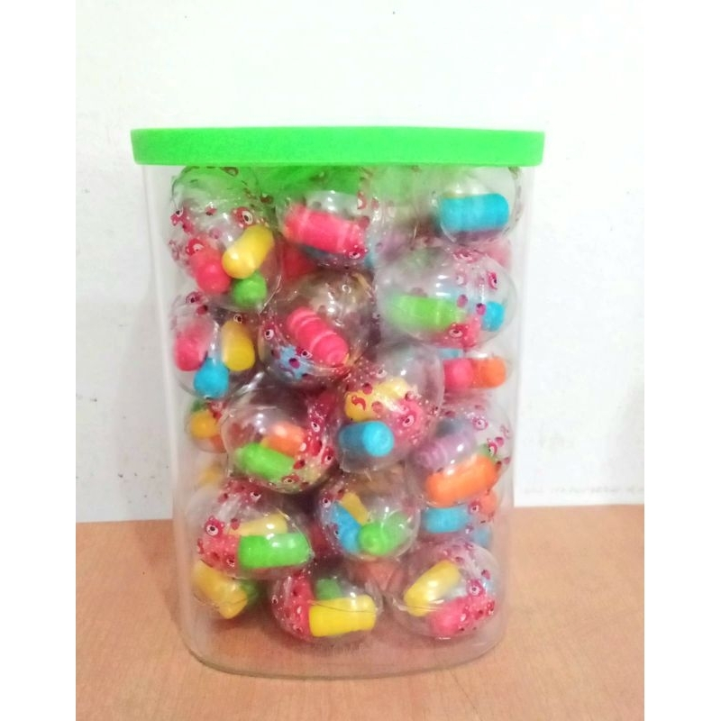 

Permen Cemilan Snack Telur Telor Egg Mini Toples Mainan Anak Murah (isi 50 pcs)