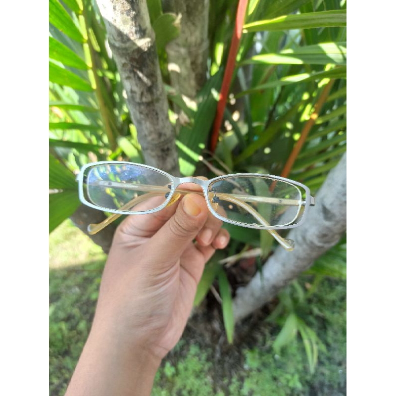 kacamata vintage merk Giordano Frameless