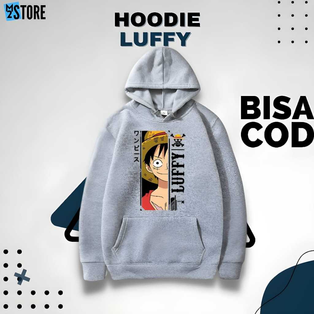 Hoodie Luffy Topi Jerami