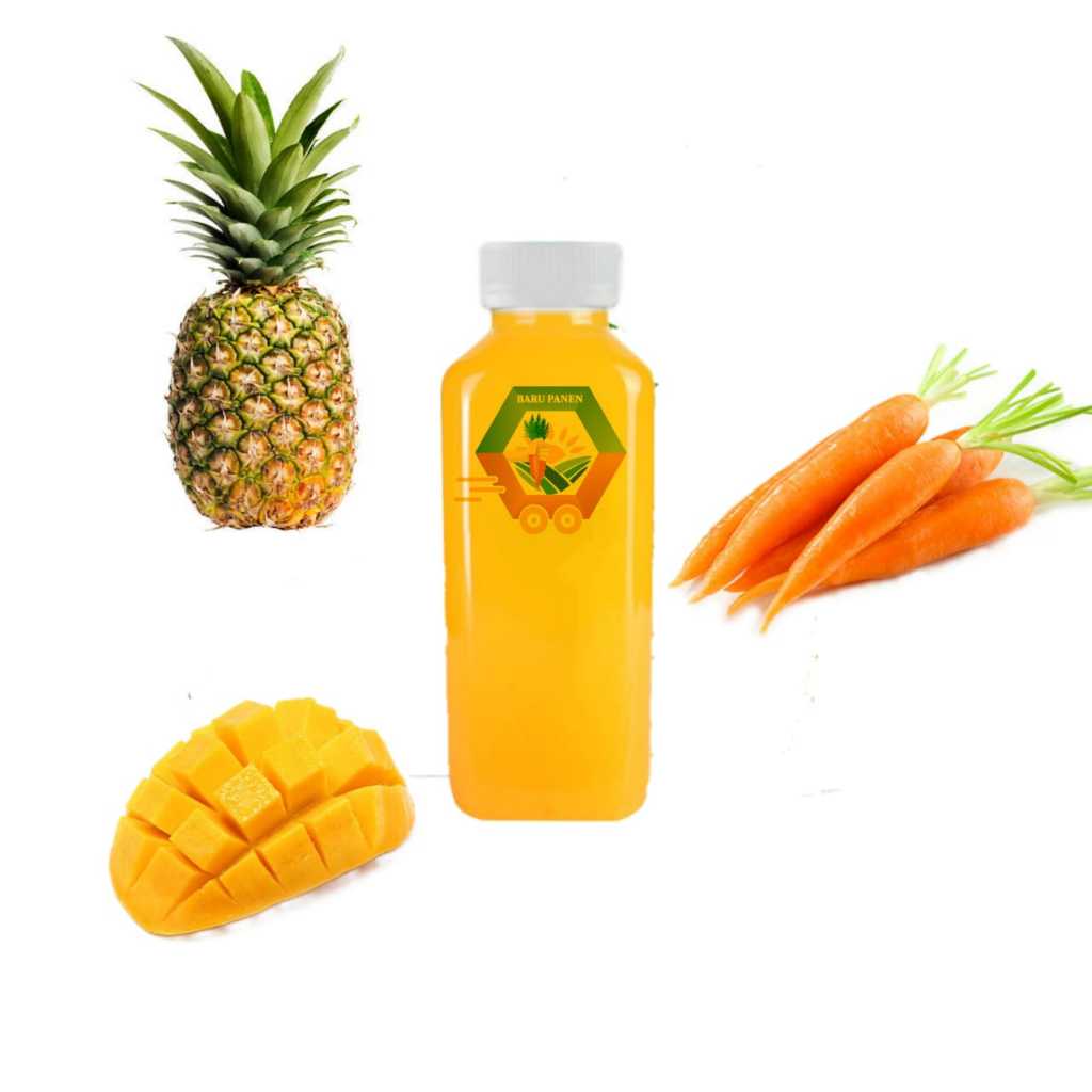 

Wortel Mangga Nanas Cold Pressed Fruit Vegetable Juice Jus Buah Sayur