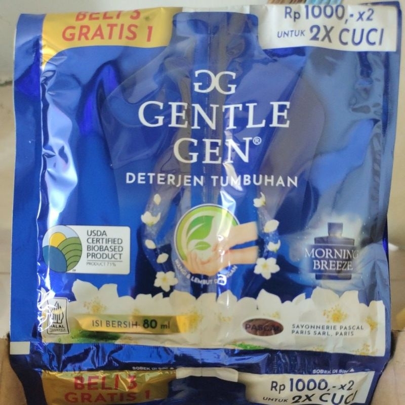 GG GENTLE GEN DETERGEN CAIR (3+1)