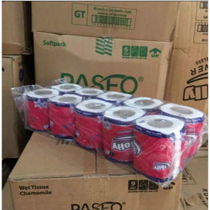 JOLLY TISU TOILET 1 BALL ISI 10 ROL