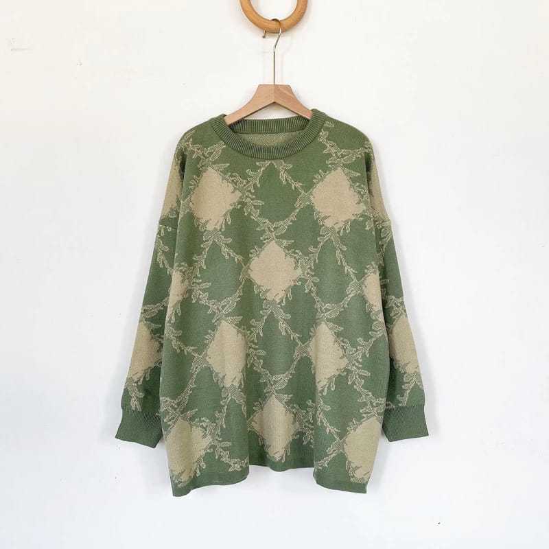 SWEATER RAJUT REINA OVERSIZE /SWEATER RAJUT WANITA / RAJUT TEBAL