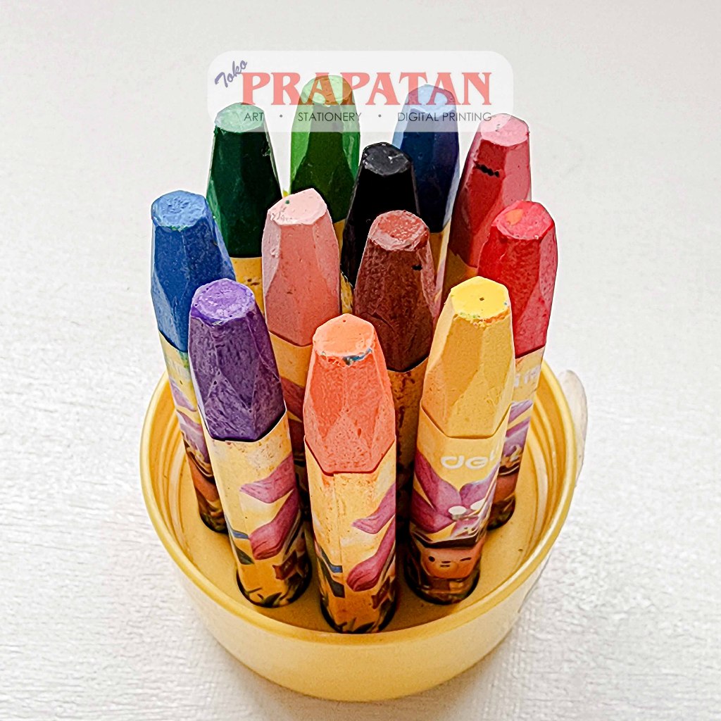 

Deli Barrel Oil Pastel 7209 Crayon Minyak