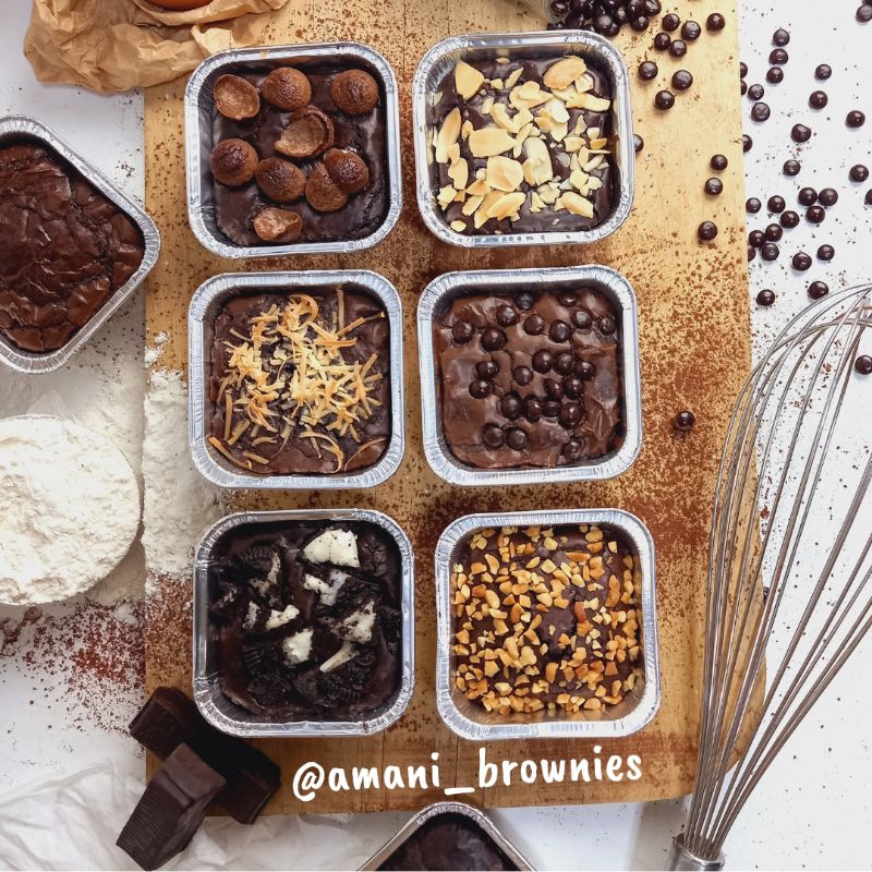 

Fudgy Brownies Panggang Mini Cup X100 Premium Isi 4, 6 & 9 Pcs