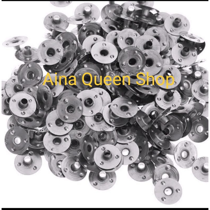 200pcs TAB DUDUKAN SUMBU LILIN KATUN / DUDUKAN SUMBU LILIN