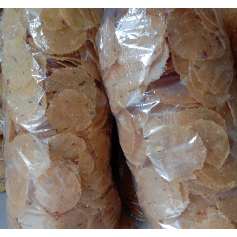 

Keripik Opak singkong mentah langsung produsen 1kg / 1000gram