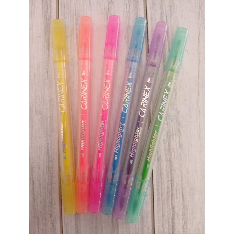 

SPIDOL WARNA CARINEX 6 COLORS DUA FUNGSI