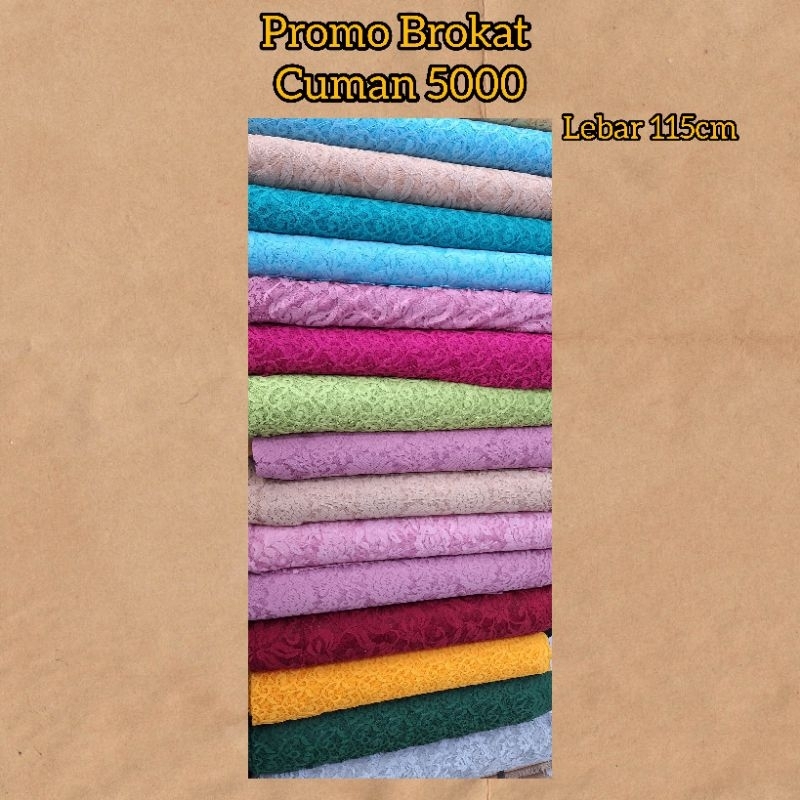 Asia Textile~Kain Brokat Lace Meteran Promo Murah