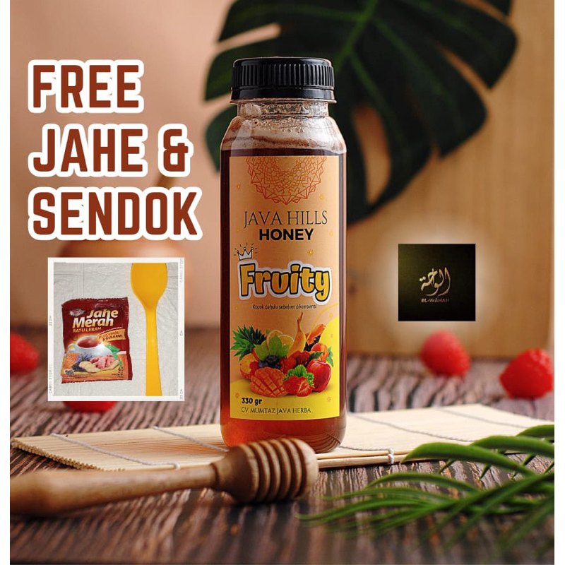 

Madu Fruity Javahills Honey Madu kesehatan anak nafsu Makan Aman uji lab