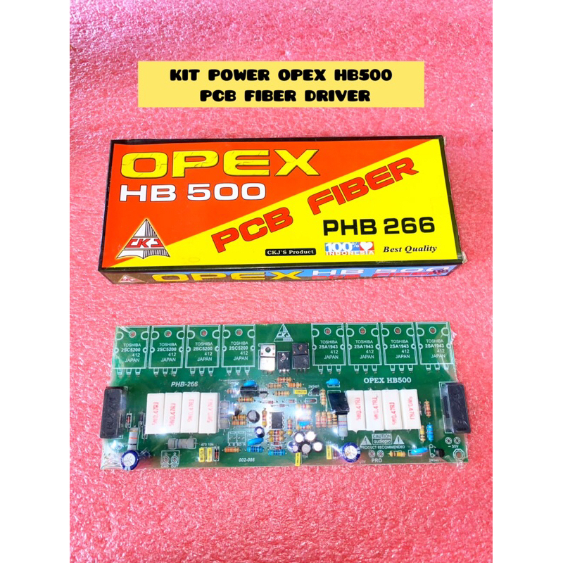 KIT POWER OPEX HB500 PCB FIBER DRIVER