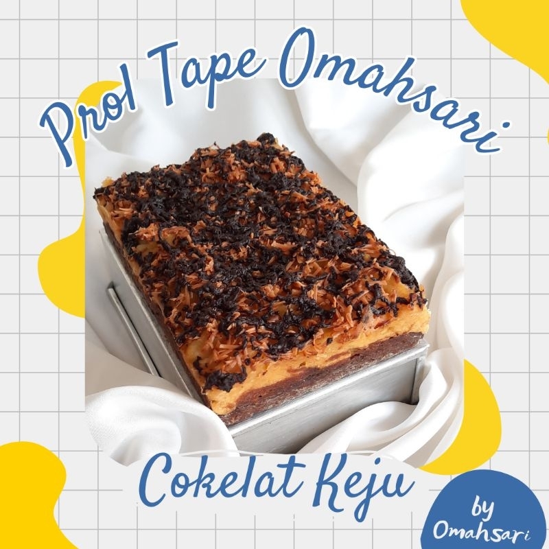 

Prol Tape Cokelat Keju Small (size :14 x 10 x 5 cm)