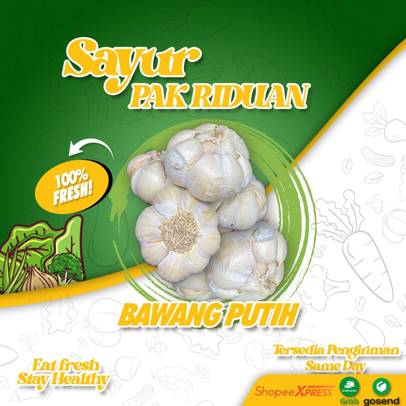 

Bawang Putih Biasa Murah 500gr/1 kg