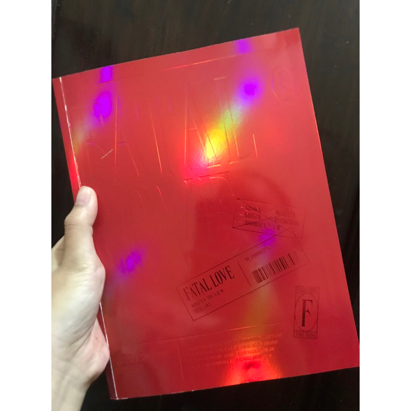 Monsta X Fatal Love Album Only shownu kihyun minhyuk hyungwon jooheon im changkyun