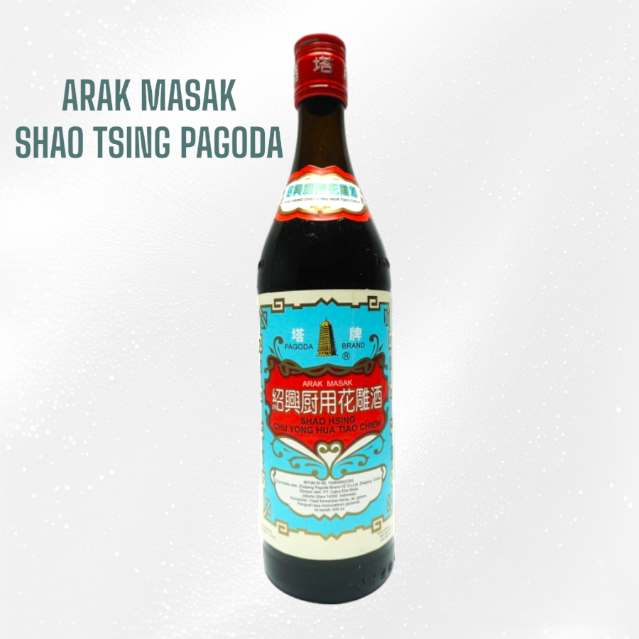

SHAO TSING ARAK MASAK CIU CHU YONG HUA TIO CHEW PAGODA 640ML