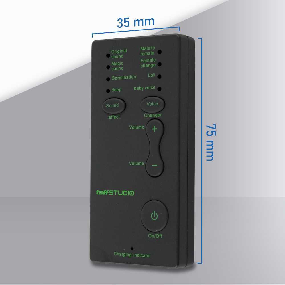 Alat Pengubah Suara Voice Changer Mini Portable