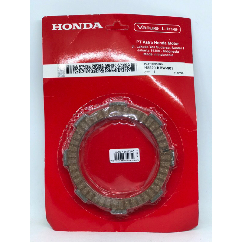 KAMPAS KOPLING SUPRA / GRAND (KBW) ORIGINAL HONDA ASTRA