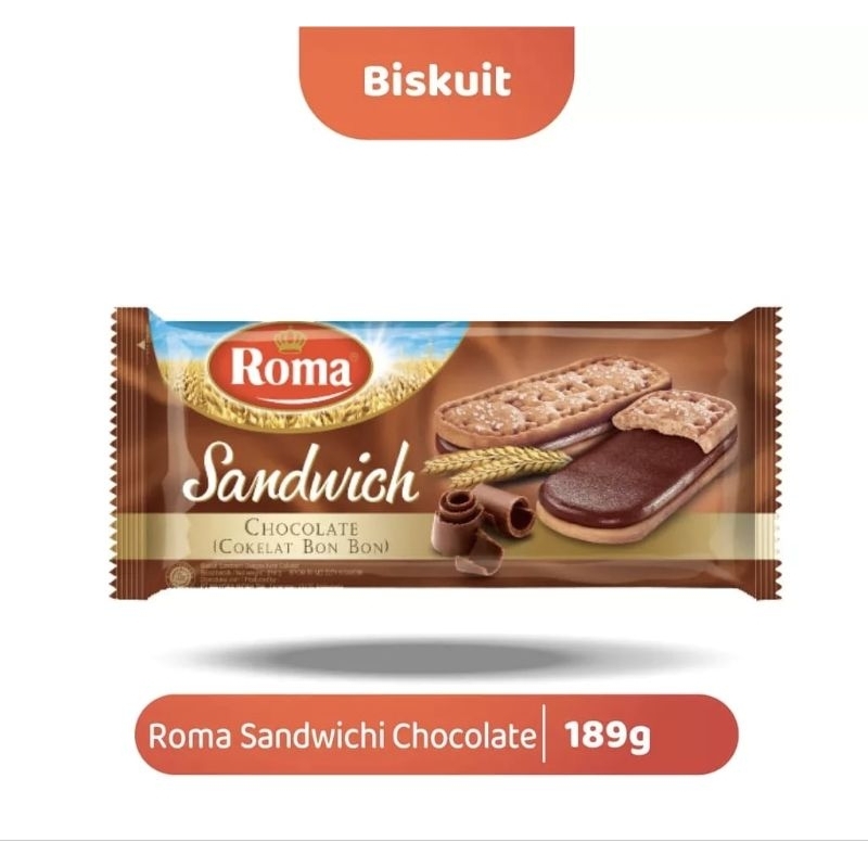 

ROMA SANDWICH CHOCOLATE 189g